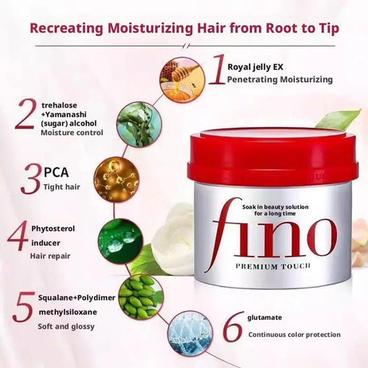 FINO Premium Touch Hair Mask intensive repair ingredients