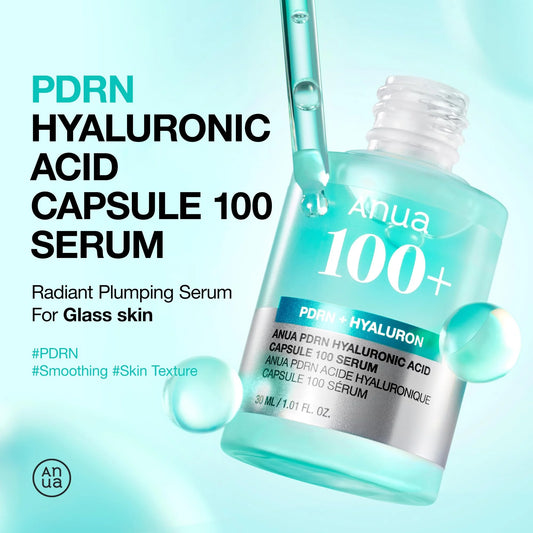 Texture of ANUA PDRN 100 Serum – hydrating and regenerating formula