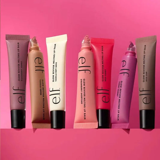 Juicy pink glossy lip balm by e.l.f. references