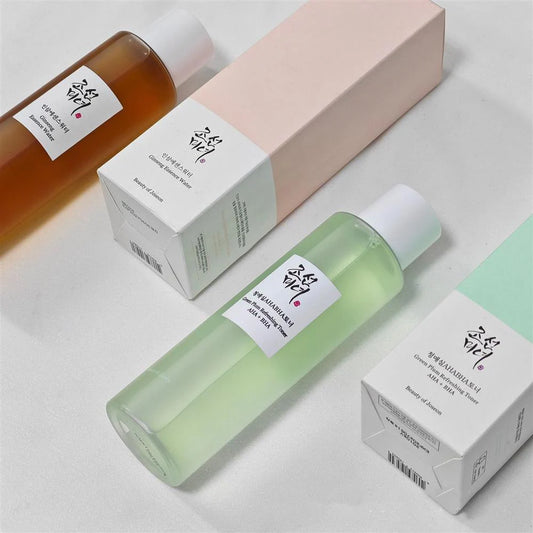 Gentle exfoliating toner for pore care and smooth skin