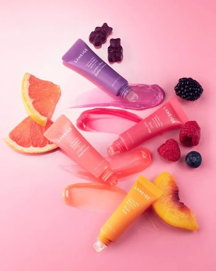 Glossy texture of LANEIGE Lip Glowy Balm