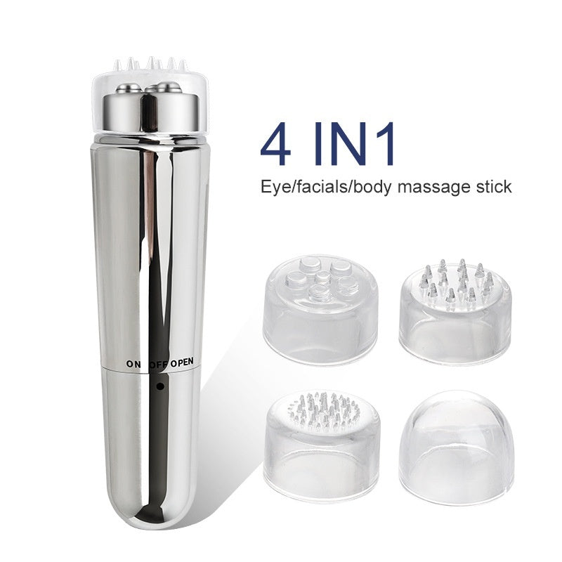 Mini applicateur électrique pour crème yeux et masseur pour hydratation et effet rafraîchissant