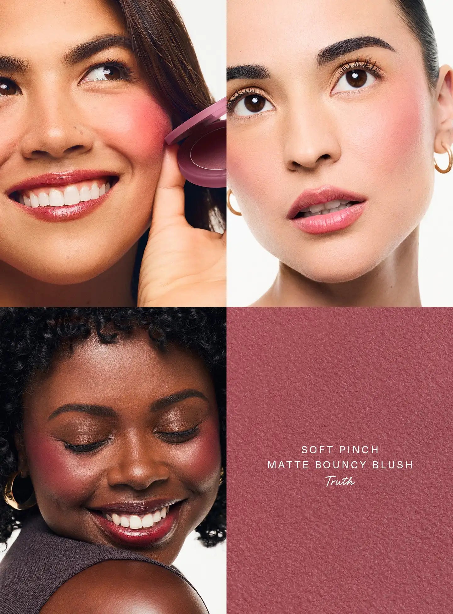 Rare Beauty matte bouncy blush truth