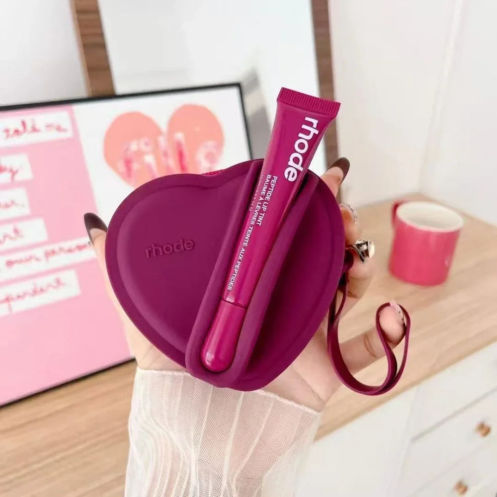 Rhode heart lipstick and lip gloss holder