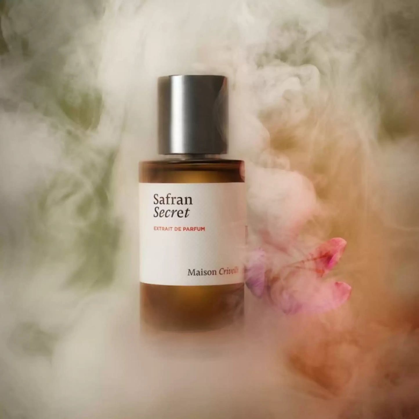 Luxury saffron niche perfume by Maison Crivelli
