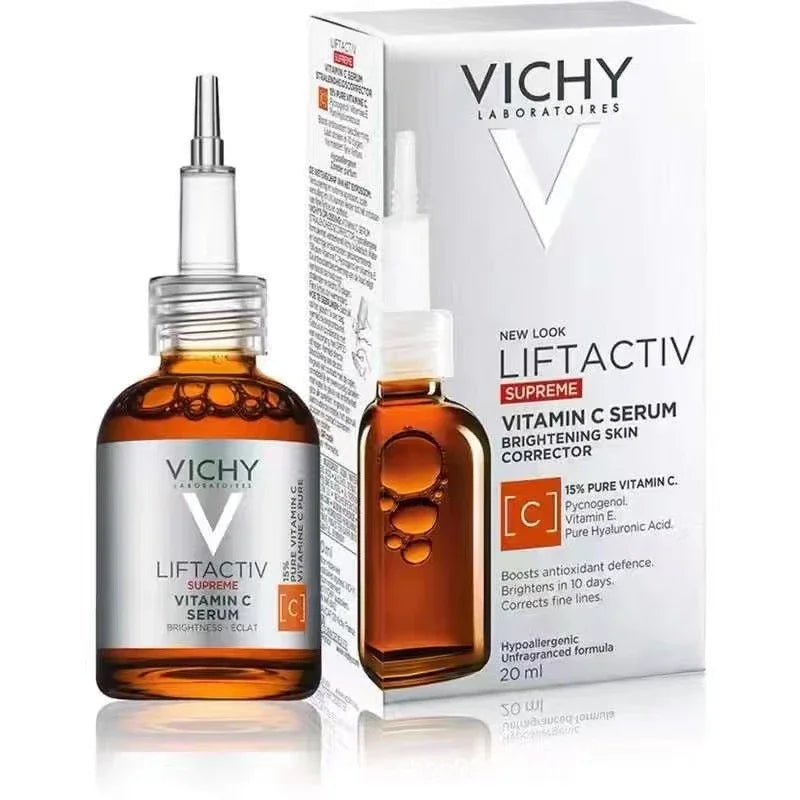 Brightening Vitamin C serum for radiant, even-toned skin.