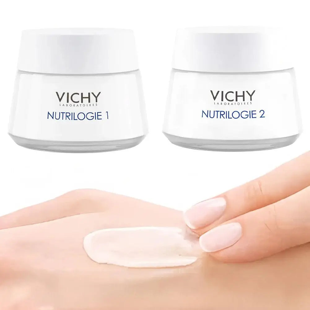 Vichy Nutrilogie 1 cream texture close-up