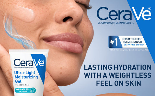 CeraVe Ultra-Light Moisturizing Gel – The Best Lightweight Summer Moisturizer for Oily Skin