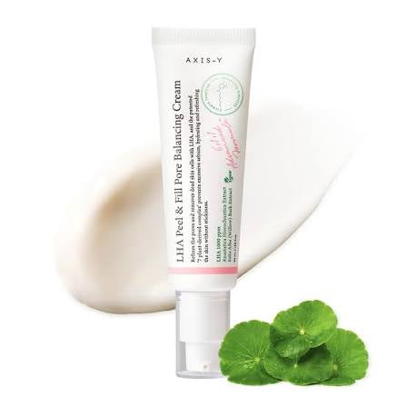 LHA Peel & Fill pore balancing cream for refined skin texture