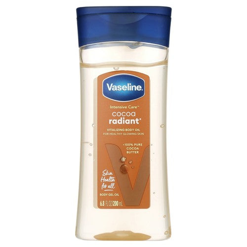 Vaseline Intensive Care Cocoa Radiant Vitalizing Body Oil bottle