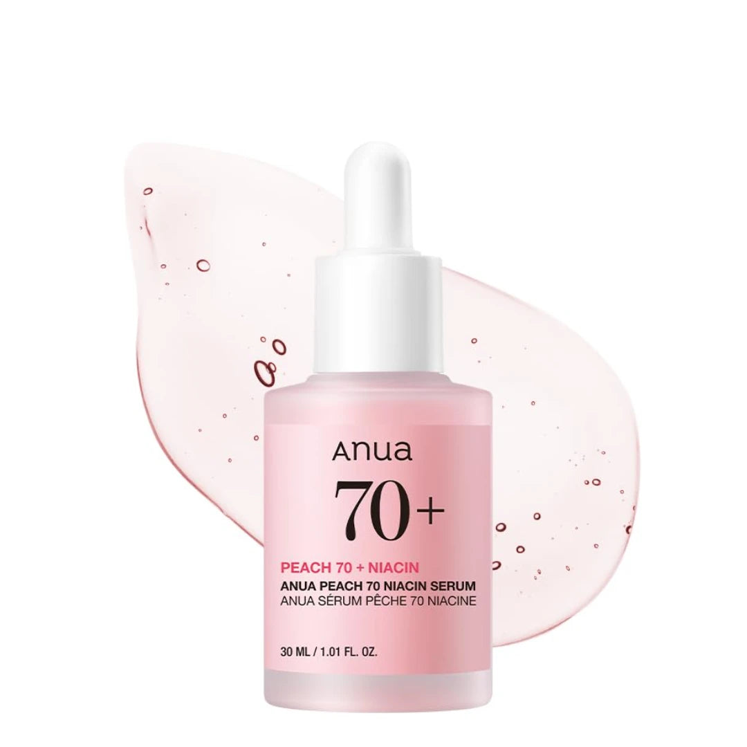 ANUA Peach 70 Niacinamide brightening serum