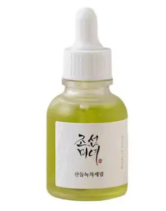 Green tea calming serum for sensitive and irritated skin