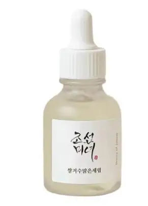 Rice and alpha arbutin brightening serum for glowing skin