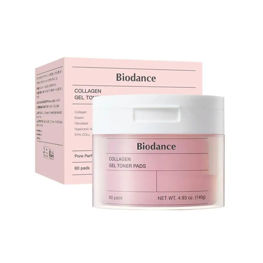 Biodance gel collagen toner pads for pore perfecting and hydration