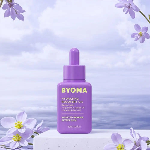زيت BYOMA المرطب لإصلاح حاجز البشرة بزيت السكوالان والجوجوبا
