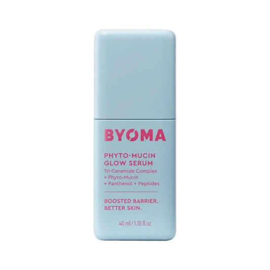 BYOMA Phyto-Mucin Glow Serum with tri-ceramide complex for hydration and glow
