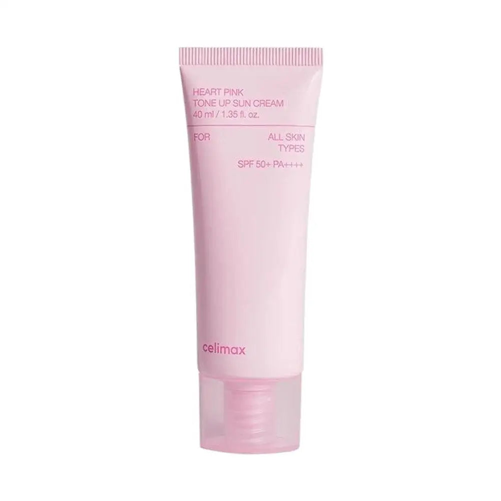 Celimax Heart Pink Tone Up Sun Cream brightening sunscreen