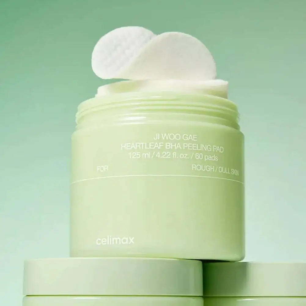 Celimax heartleaf BHA peeling pads Korean skincare