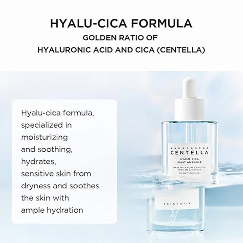 Centella Hyalu-Cica ampoule texture for barrier repair and hydration