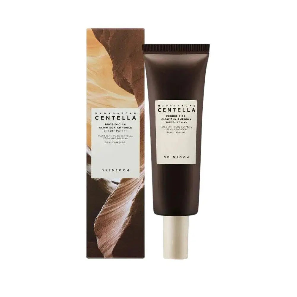 centella probio-cica glow sun ampoule