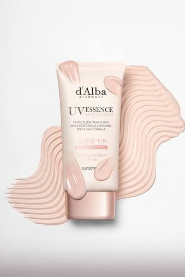 d’Alba pink tone-up sunscreen SPF50+ PA++++