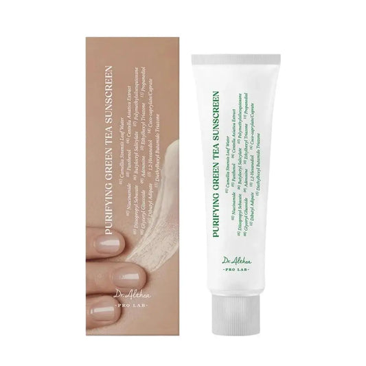 Dr. Althea Green Tea Sunscreen broad spectrum UV protection