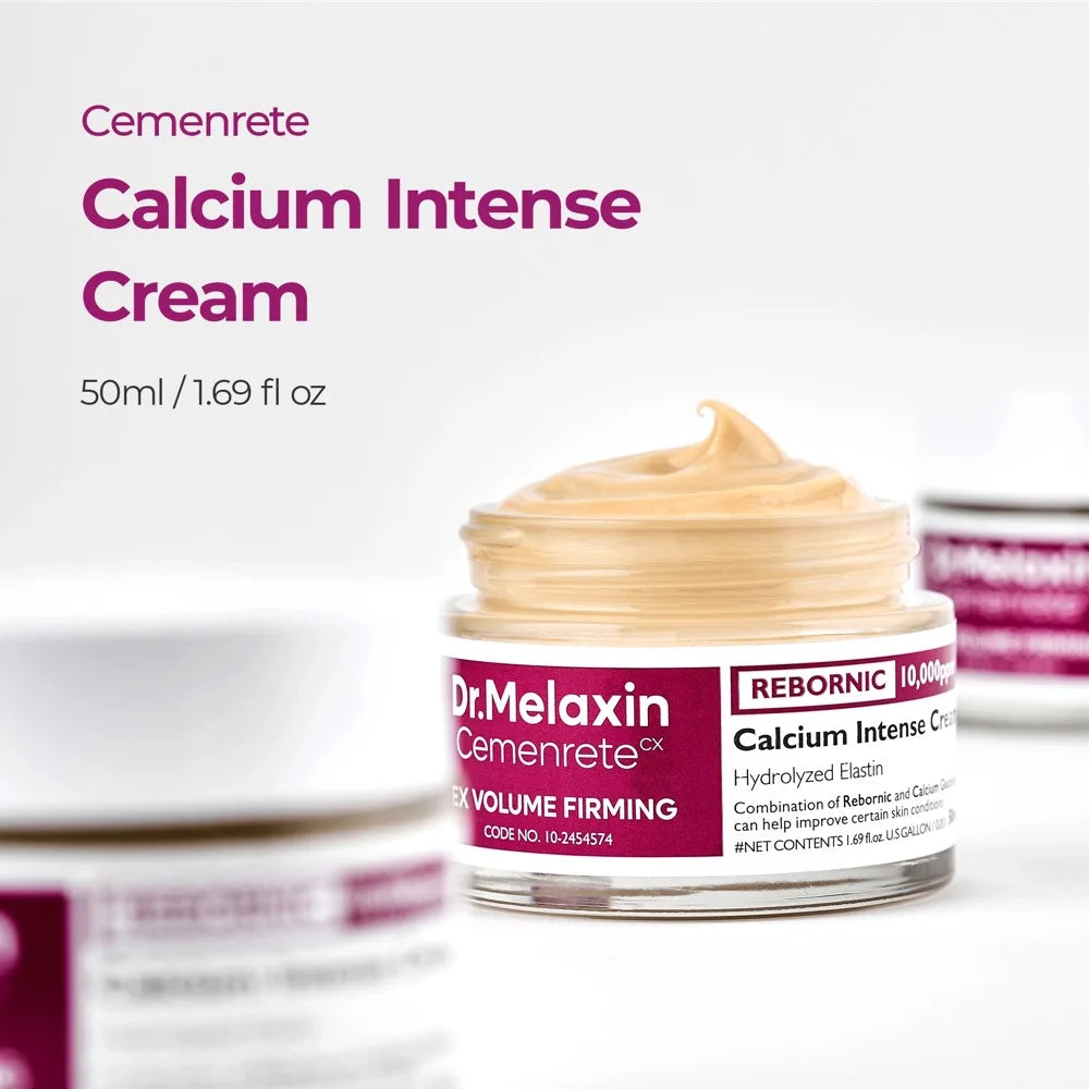 Dr. Melaxin Cemenrete Calcium Intense Cream EX Volume Firming texture 