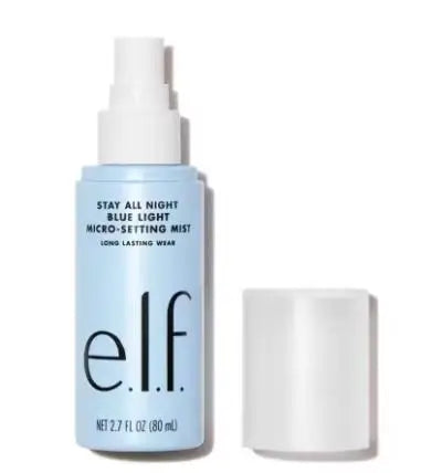 e.l.f. Stay All Night Blue Light Micro-Setting Mist for long-lasting makeup