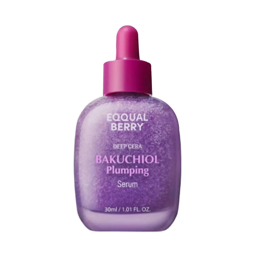 EQQUAL Berry Bakuchiol plumping serum bottle
