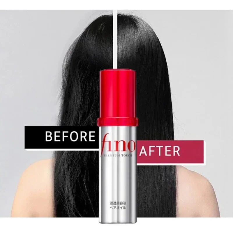 Japanese FINO hair serum for smooth and shiny hair