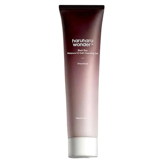 Haruharu Wonder Black Rice Moisture 5.5 Soft Cleansing Gel packaging