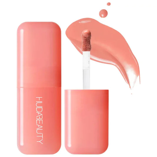 Huda Beauty Sunset Lychee liquid blush bottle