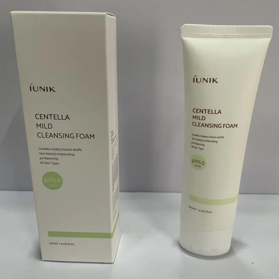 iUNIK centella cleanser for sensitive skin Korean skincare