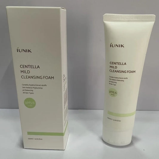 iUNIK centella cleanser for sensitive skin Korean skincare