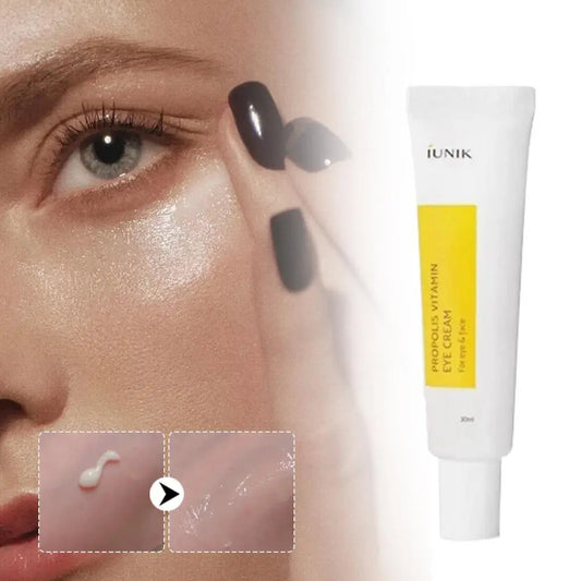 iUNIK propolis vitamin cream brightening Korean skincare
