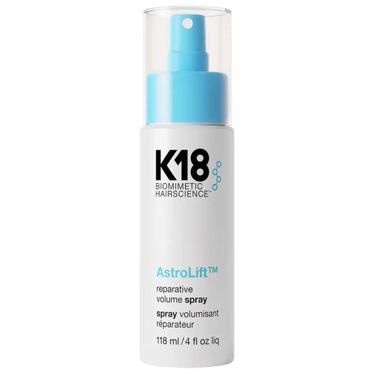 K18 Astrolift Reparative Volume Spray for stronger, shinier hair