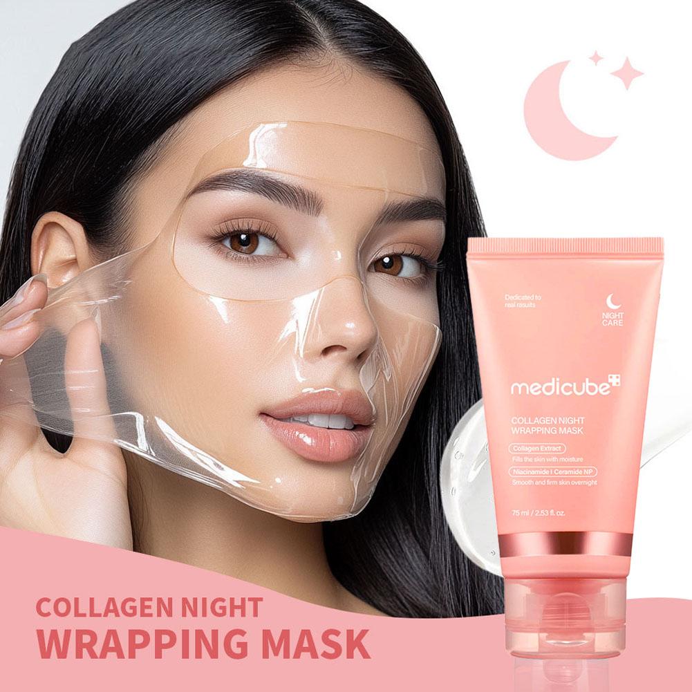 Texture of Medicube Overnight Collagen Peel Off Mask