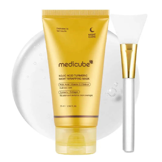 Medicube Collagen Turmeric Peel-Off Mask for brightening and firming