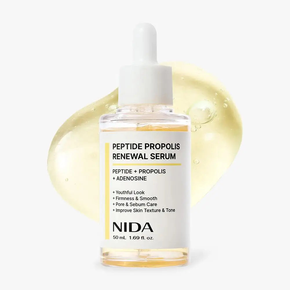 NIDA peptide propolis renewal serum for hydration and skin firming
