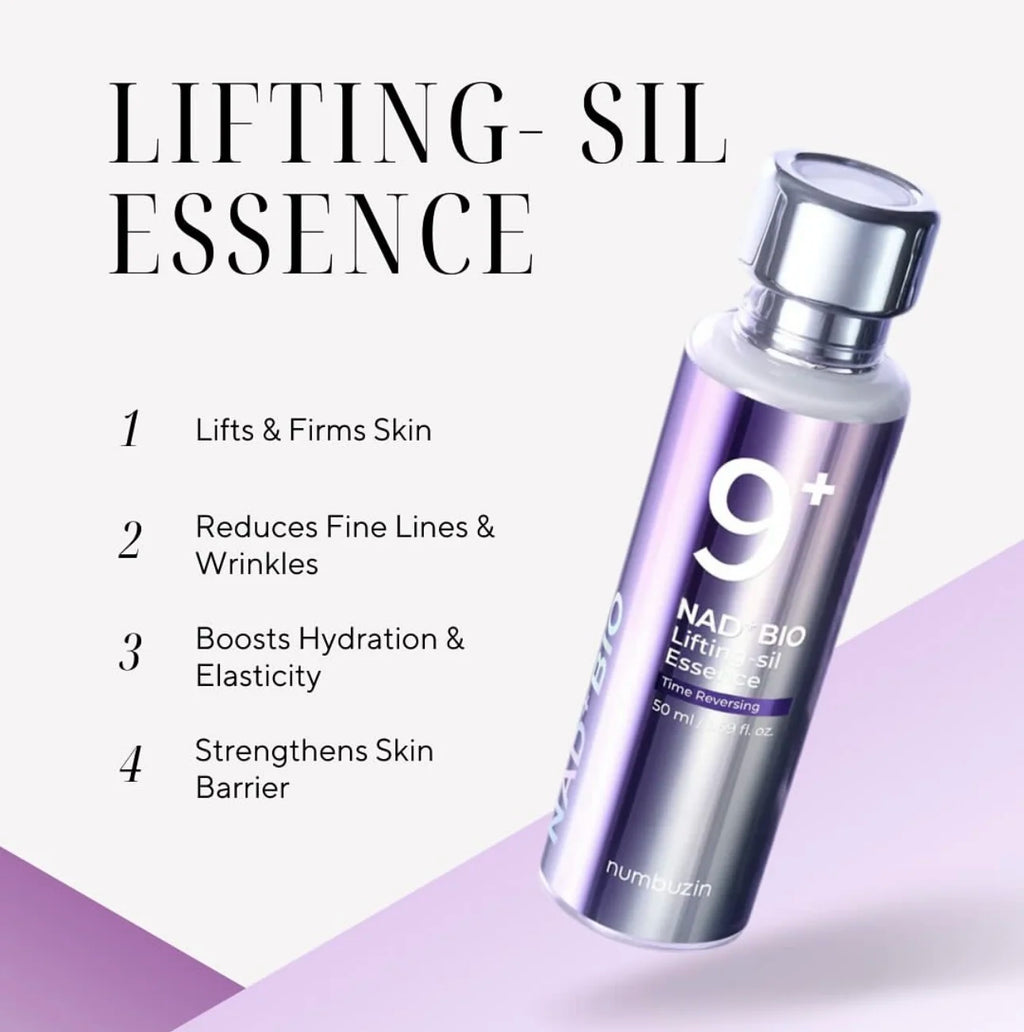 Numbuzin NAD Bio Lifting Silk Essence results