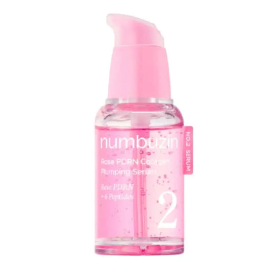 Numbuzin No 2 Rose PDRN Collagen Plumping Serum bottle