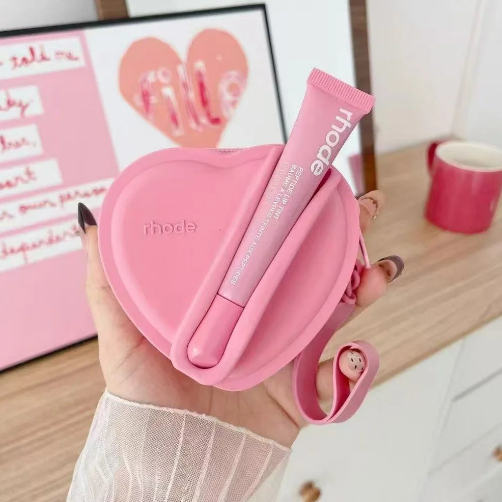 Rhode 3D Heart Lipstick Holder Wallet