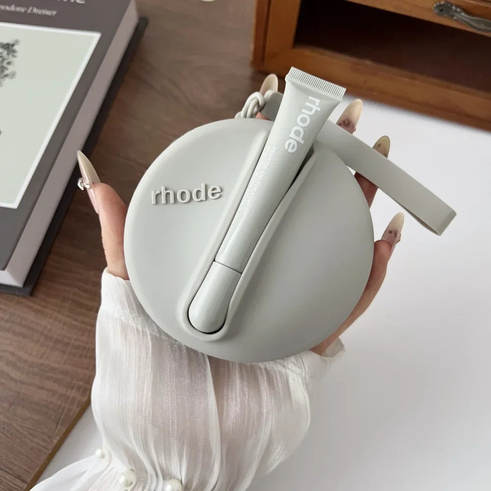 Rhode round lipstick and lip gloss holder