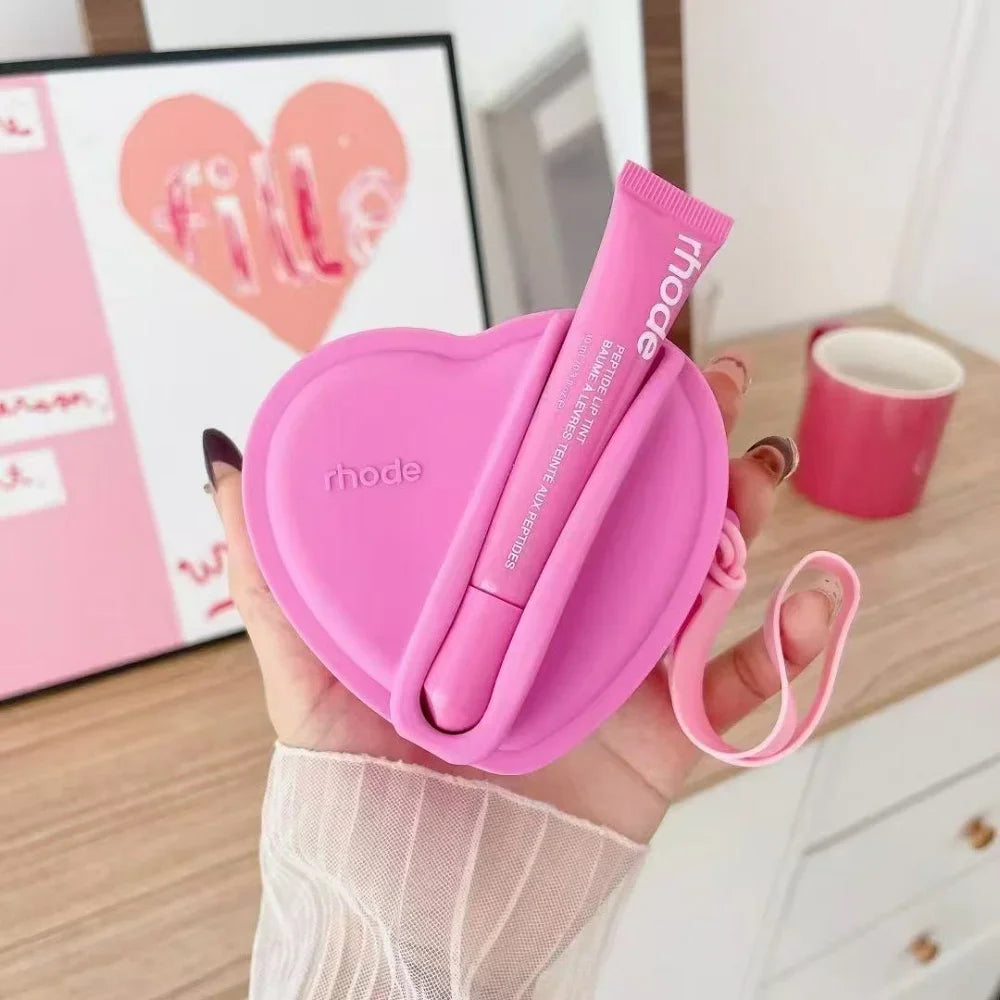 Rhode 3D Heart Lipstick Holder Wallet