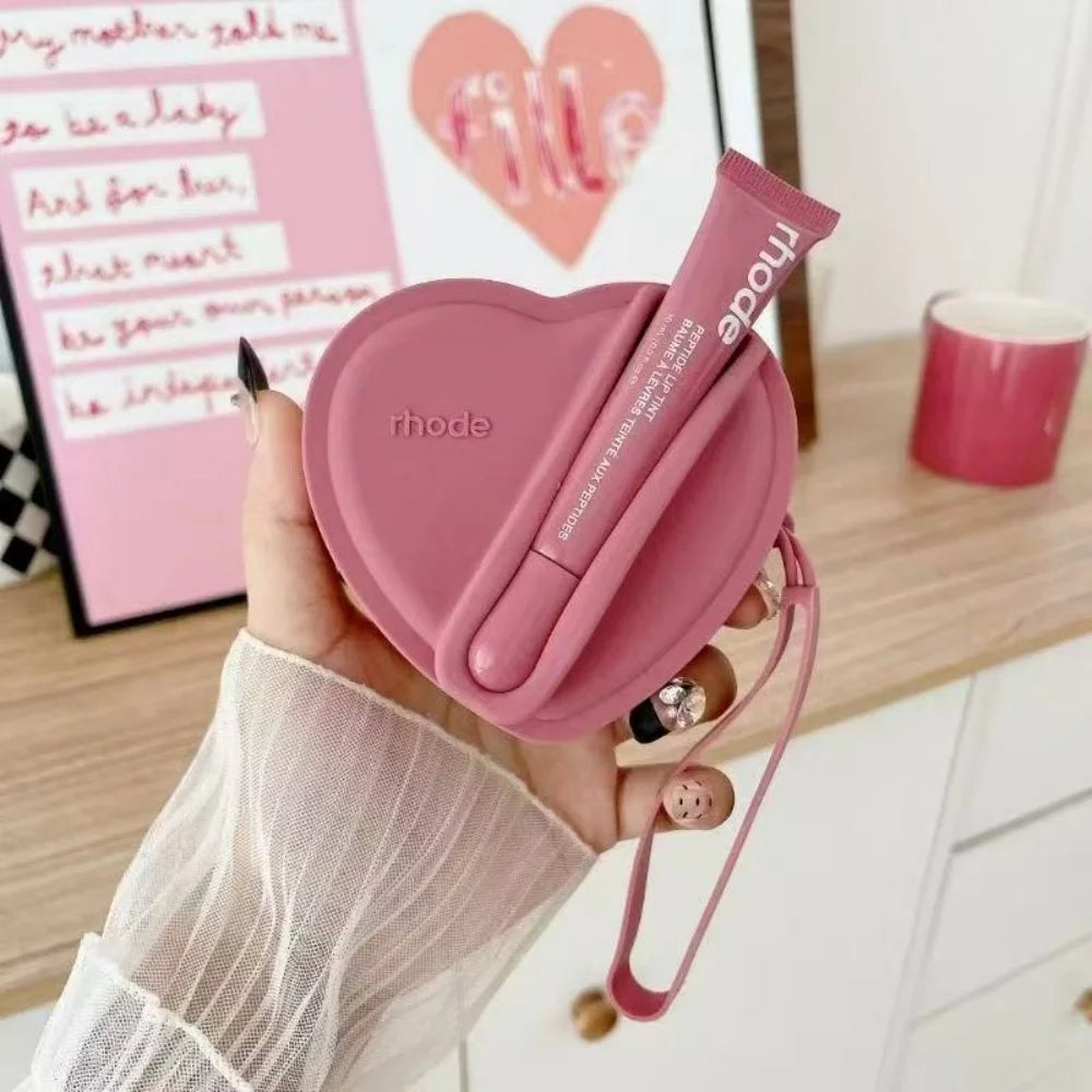 Rhode 3D Heart Lipstick Holder Wallet