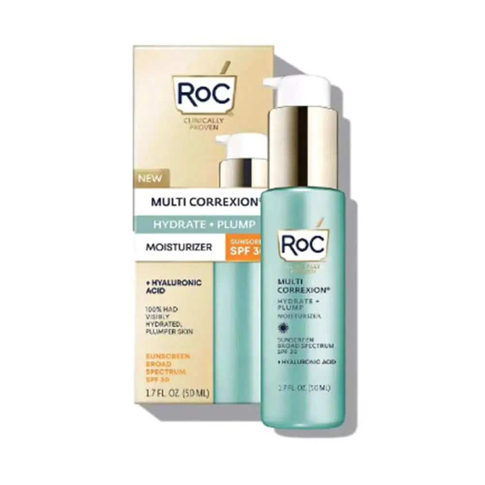 RoC hydrate and plump moisturizer with SPF 30 and hyaluronic acid