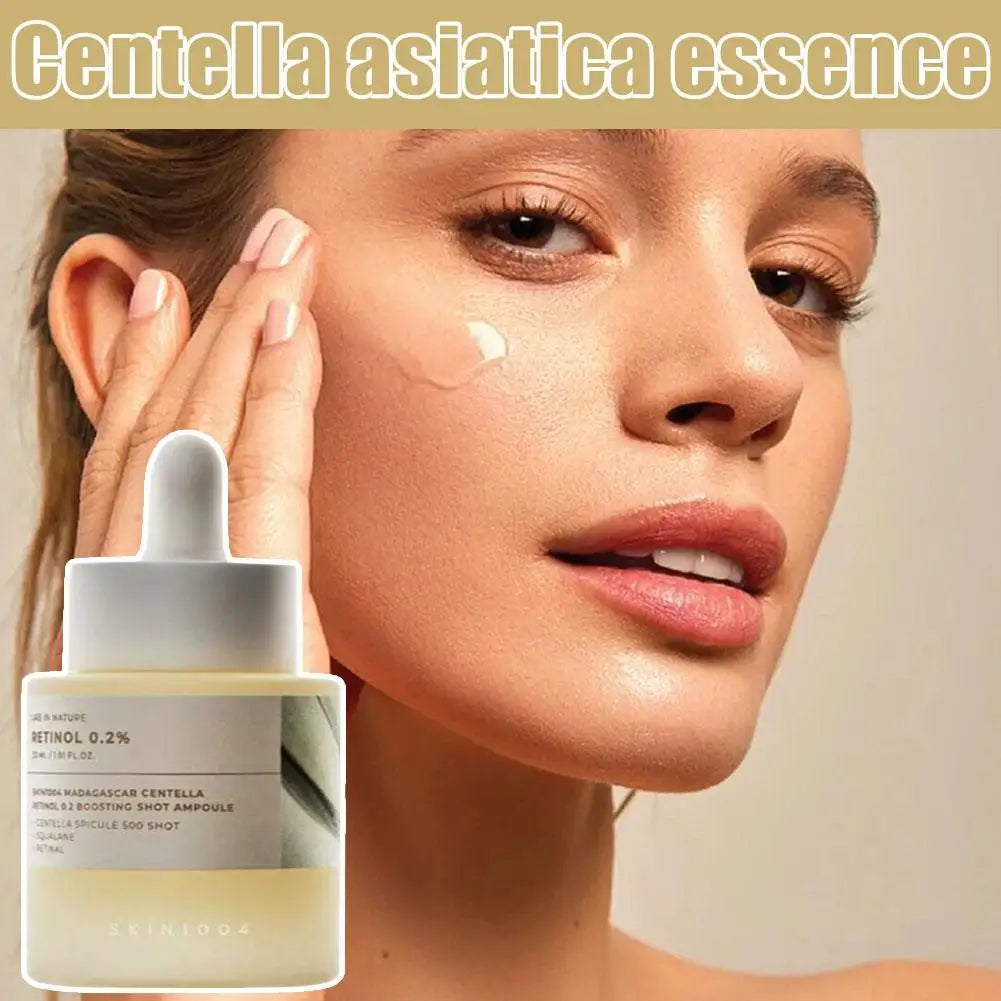 Retinol and retinal anti-aging serum with centella extract