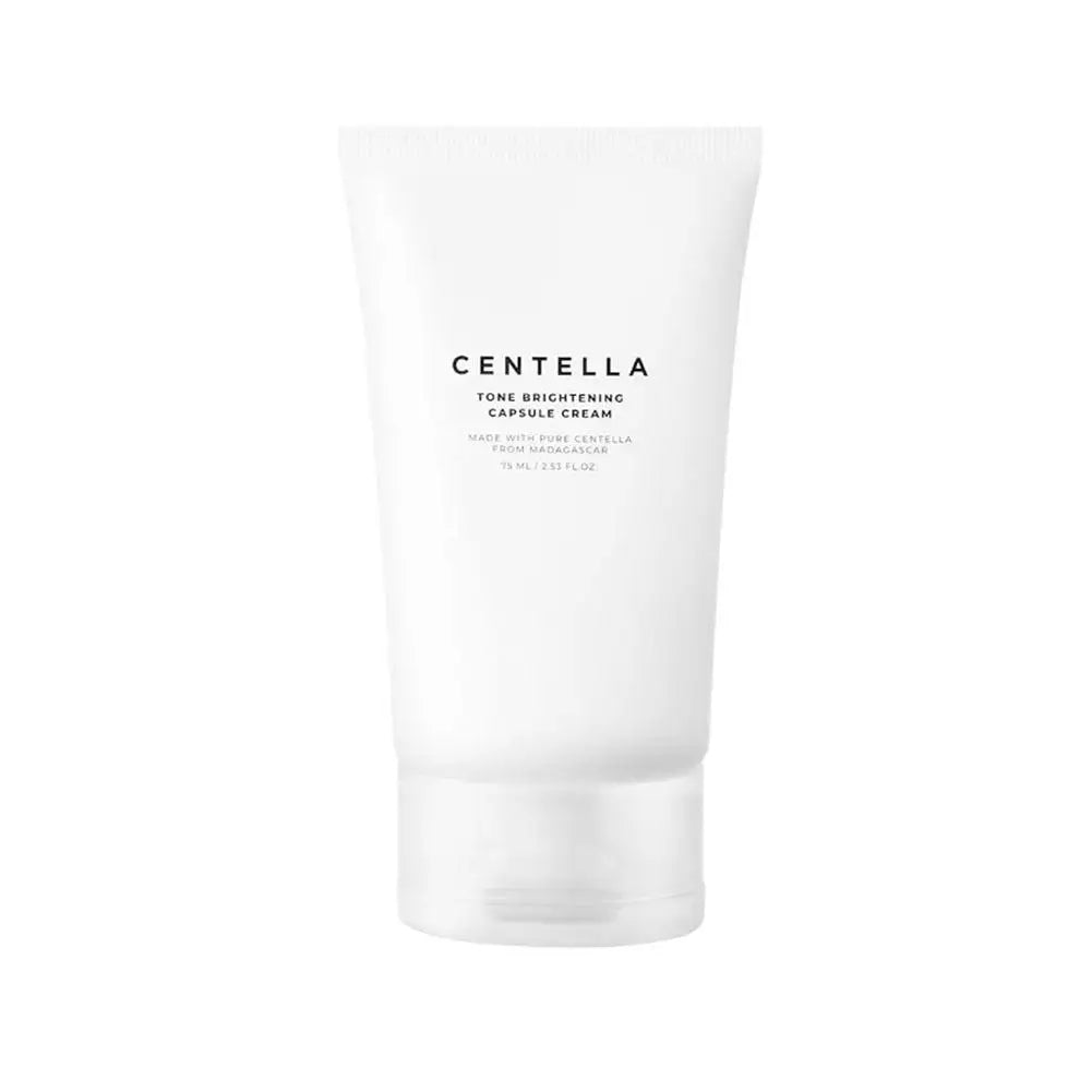 Brightening Centella capsule cream for even skin tone and hydration.