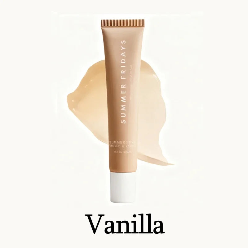 Tube of Summer Fridays Vanilla product on a white background