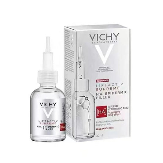 Anti-aging hyaluronic acid serum that plumps fine lines and restores volume.